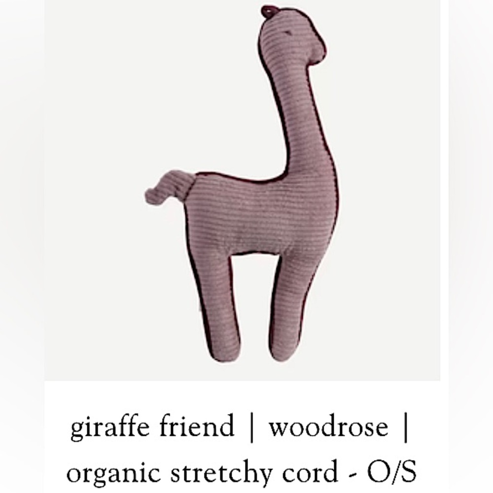 *Gone on 2/1!* NWT Kate Quinn cordouroy Giraffe Friend